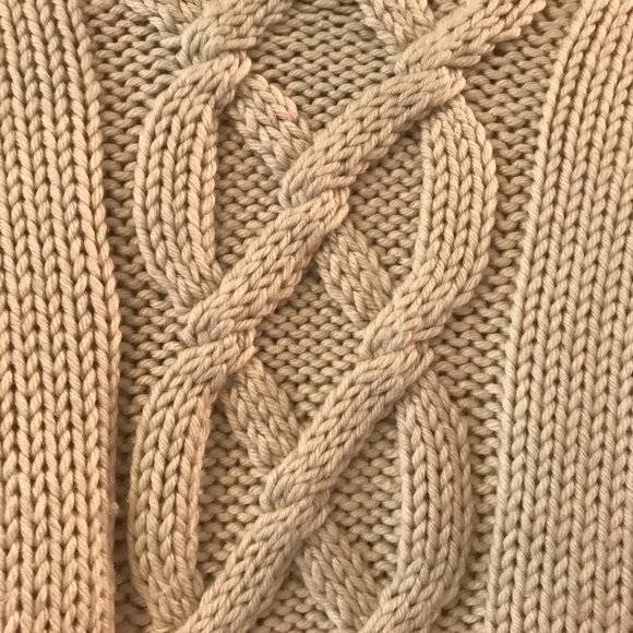 Banana Republic | Aran Wool Cable Knit Fisherman Sweater XS - Picture 6 of 12